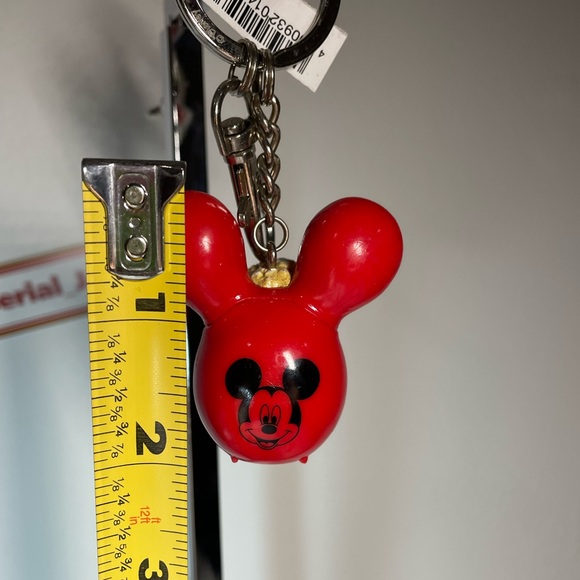 Disney Parks Mickey and Minnie Balloon Popcorn Bucket Keychain Bundle - Picture 7 of 7